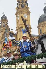 5. "Damische Ritter" Faschingszug München am 07.02.2010 (Foto: MartiN Schmitz)